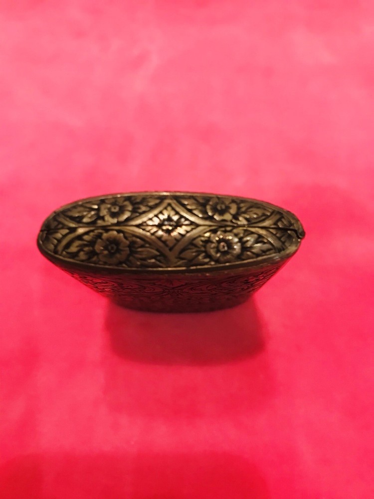 Antique Silver Enamel Box