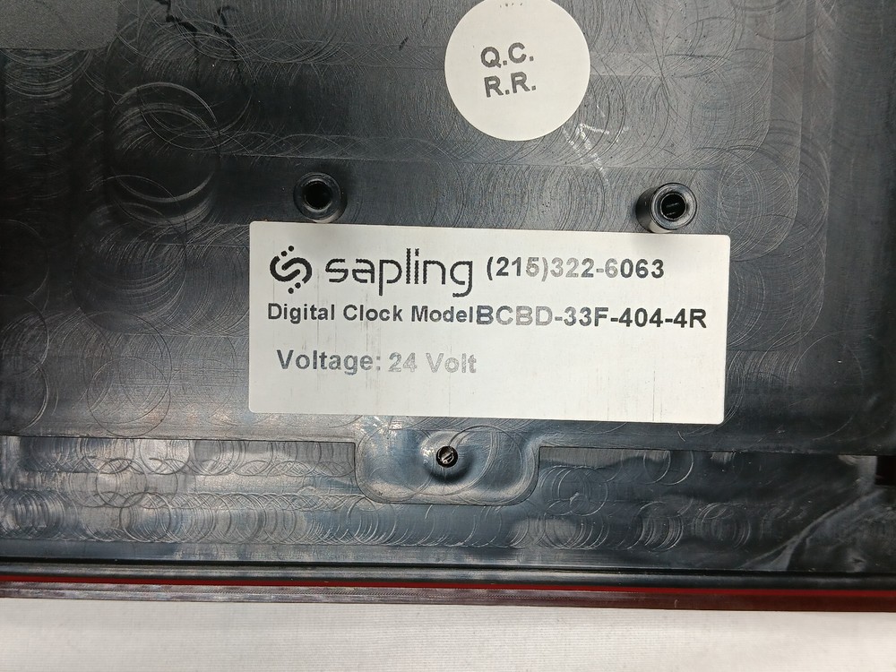 Bogen BCBD-33f-404-4R Clock *Wrong Box*