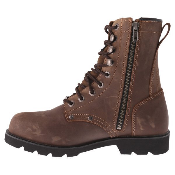 BKS Tornado WP Motorcycle Boots Brown