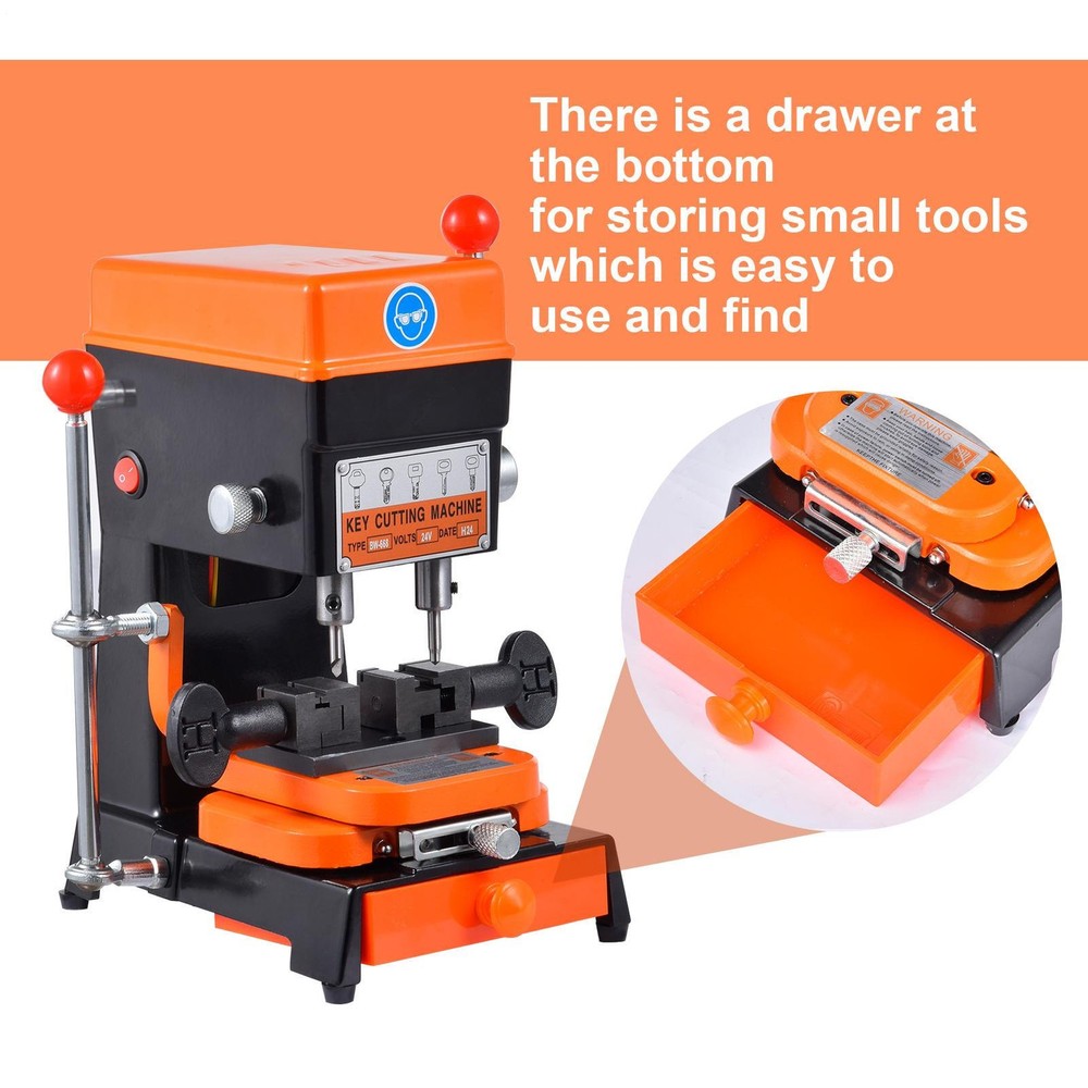 Key Cutting duplicating Machine Cutter Car Key Copier Locksmith Tools