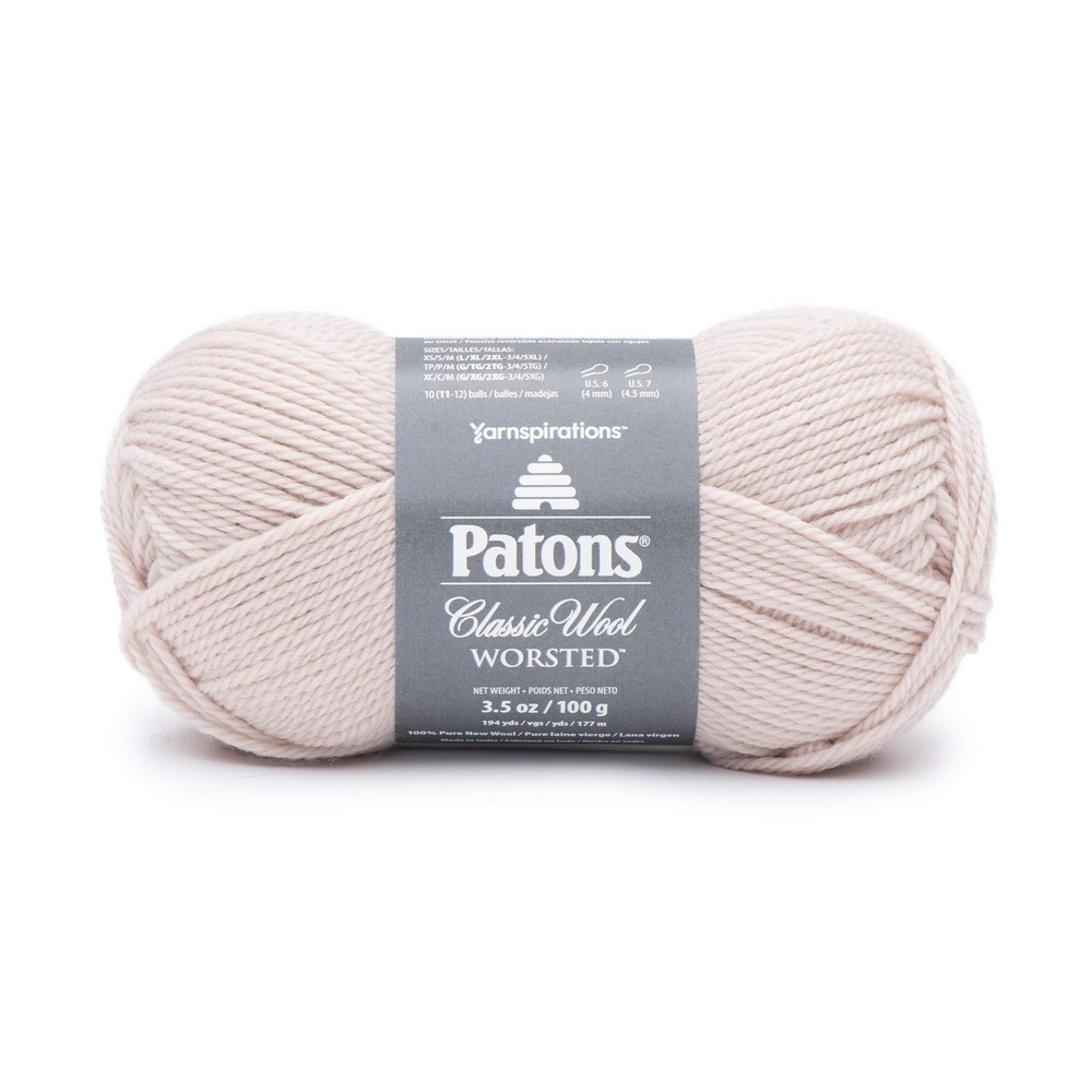 Patons Classic Wool Yarn, Blush