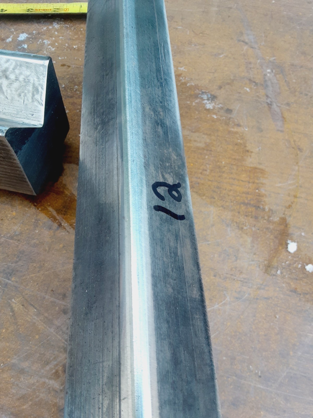 2" wide opening 89 degree 36" 12 L Press Brake Lower upper Tooling Vee V Forming