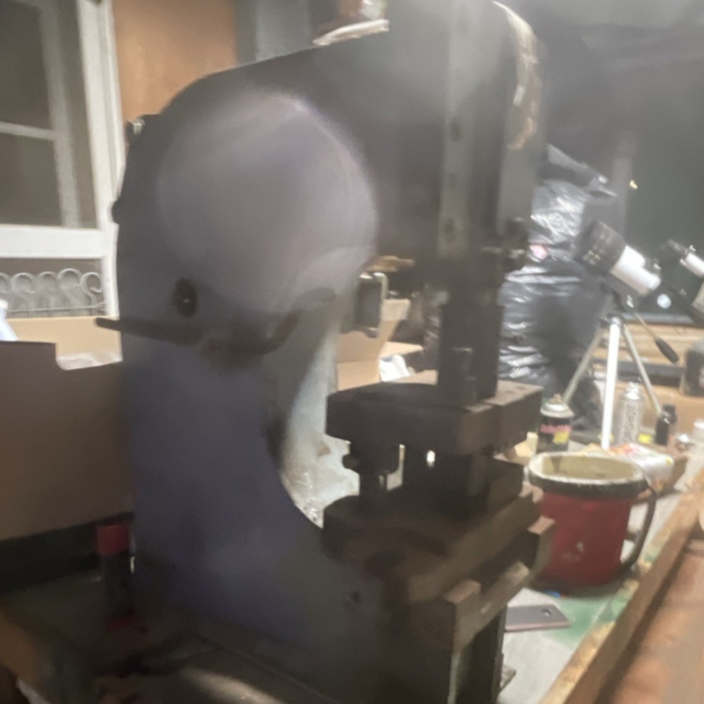 Whitney-Jensen Punching Machine Manual Control 50-4-1