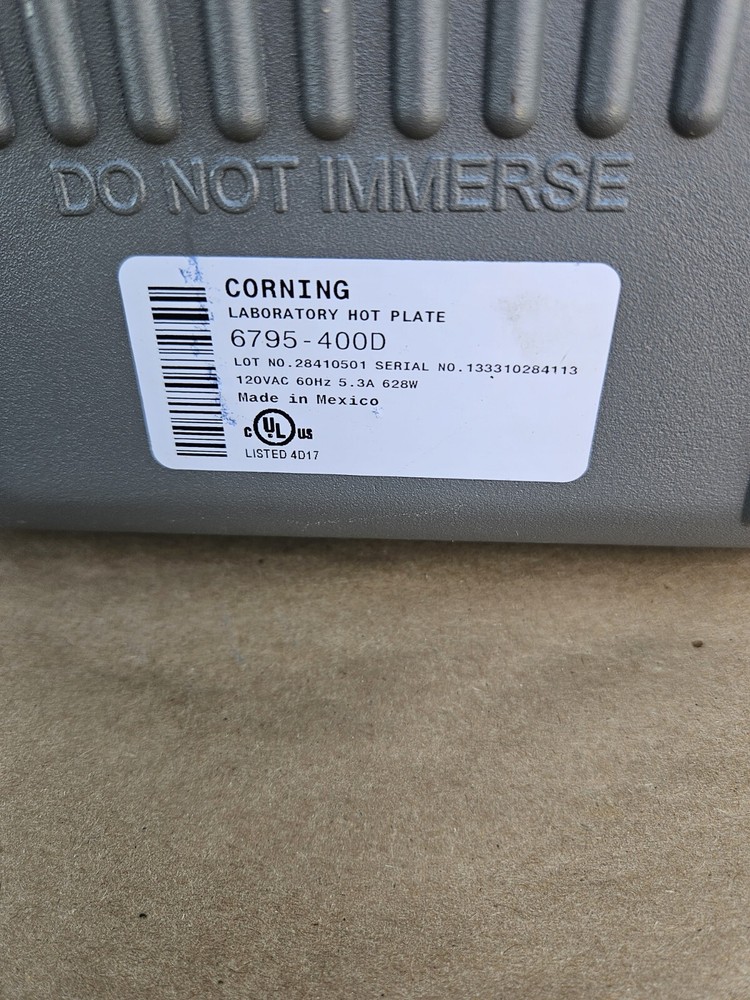 BROKEN KNOB - Corning PC-400D Digital Hot Plate Used