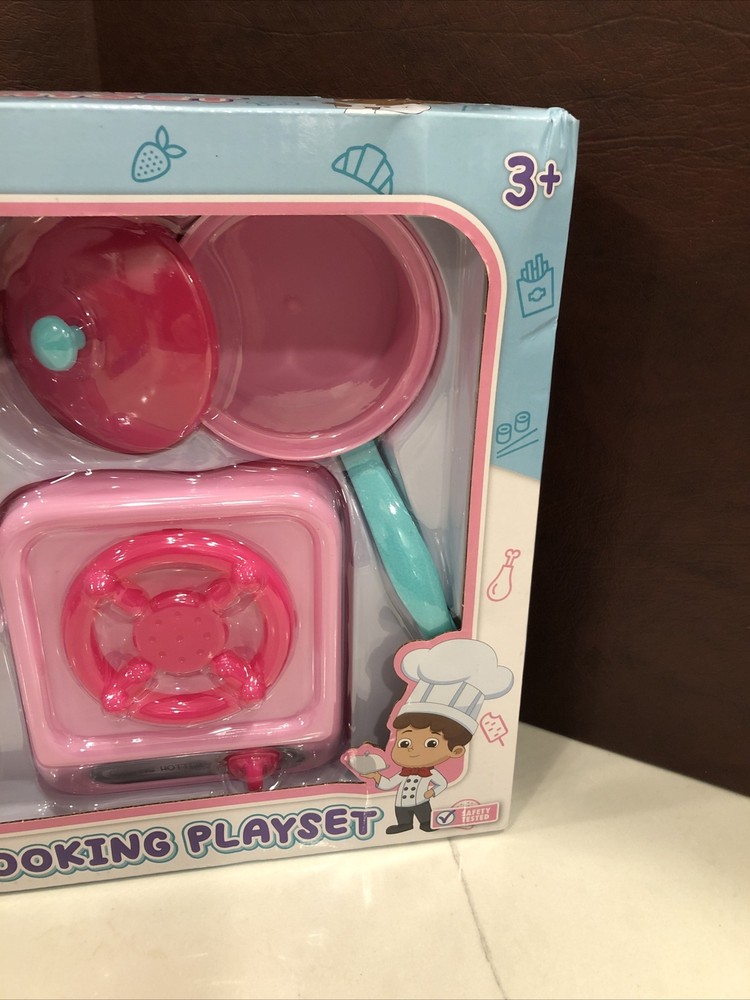 Let’s Make Dinner Playset Set New 10 Piece Set