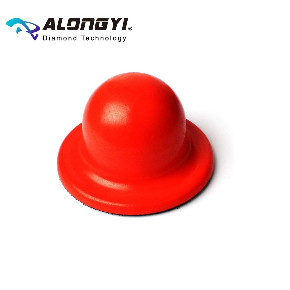 2-PCS Round Hand Sanding Block for 4" Hook and Loop Random Orbital Sander