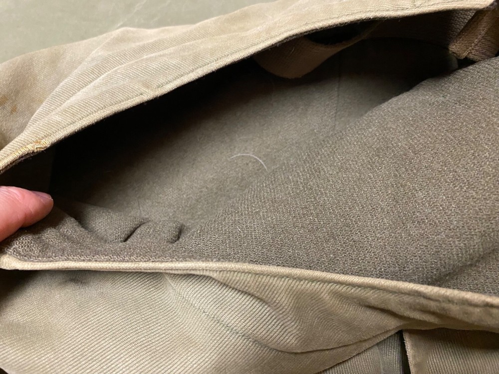 ORIGINAL WWII US NAVY COLD WEATHER WINTER OVERALLS COVERALLS BIBS-MEDIUM