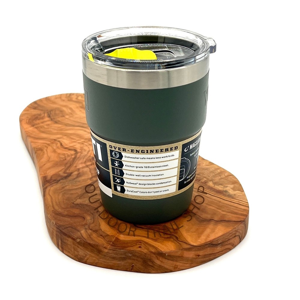 YETI Rambler 16 oz Stackable Cup Camp Green / Firefly | Limited Edition Run