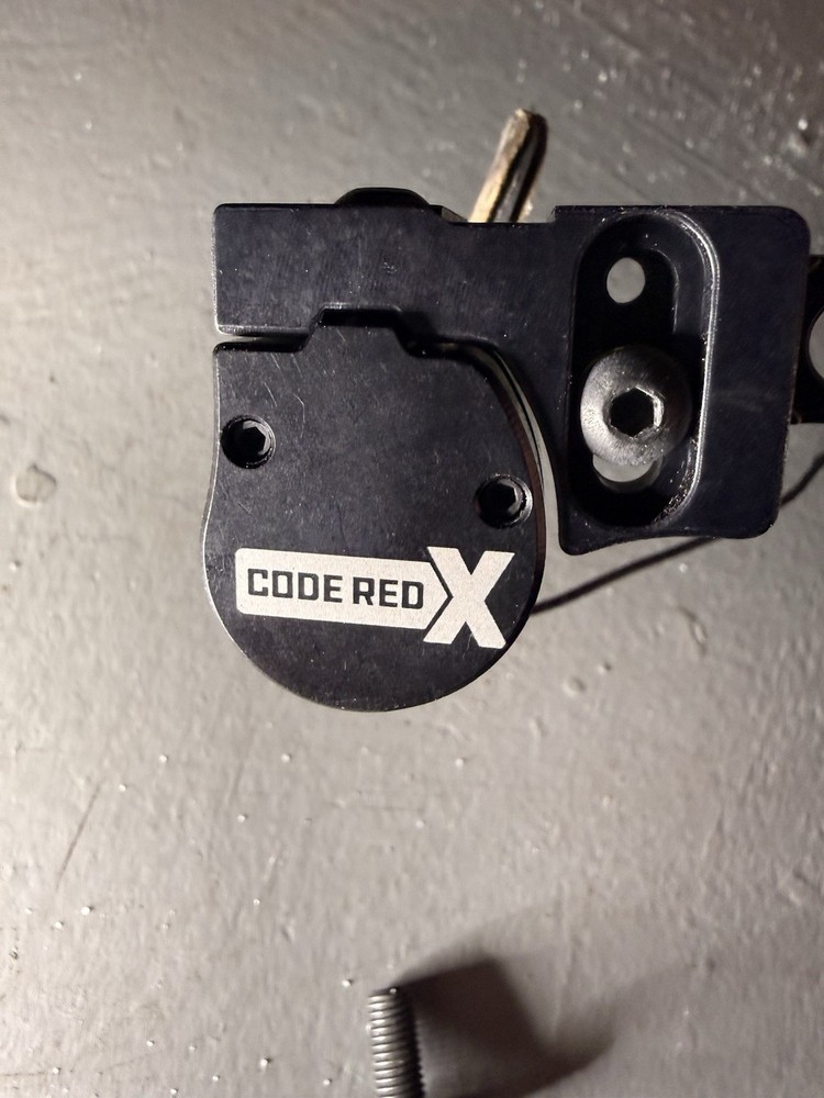 Ripcord Code Red X Drop Away Arrow Rest Cable Driven Black Archery Arrow Rest