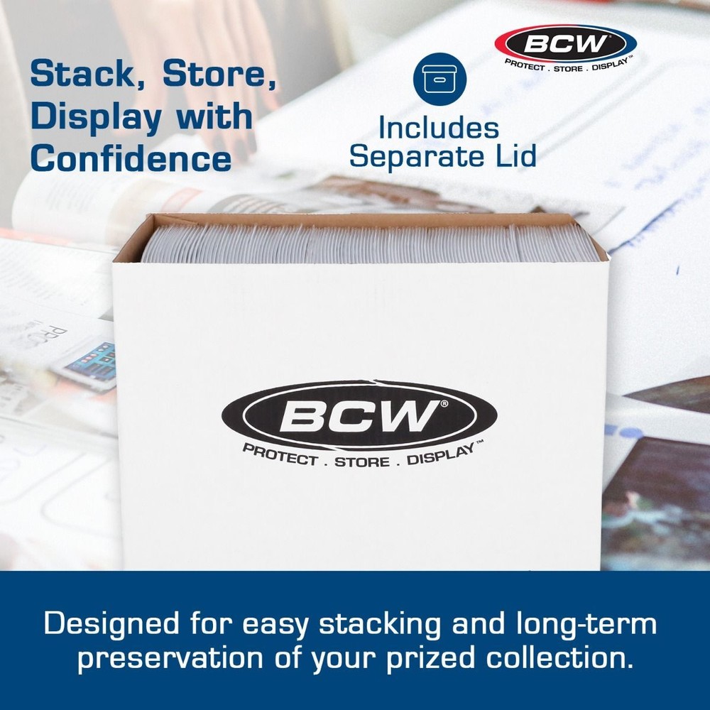 4 BCW Magazine Storage Boxes