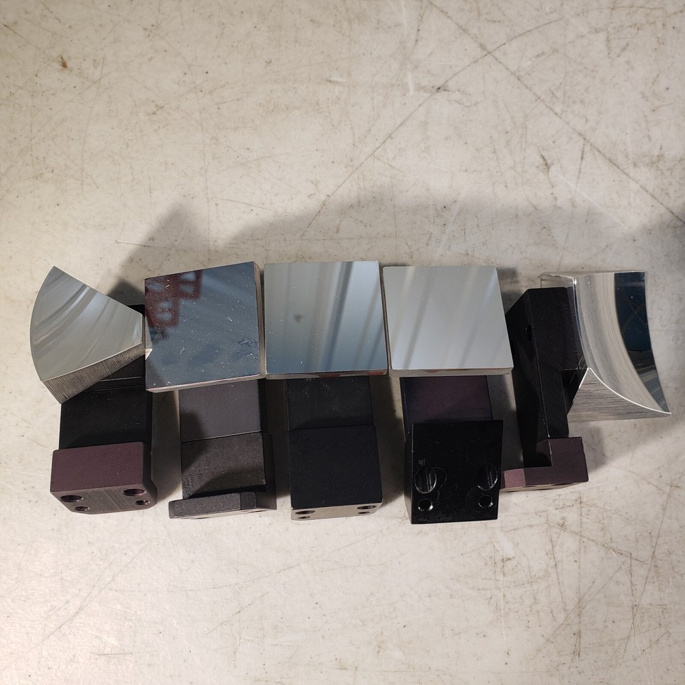 5 Piece Optic Lens Mirror Set From Nicolet Nic-Plan IR Microscope