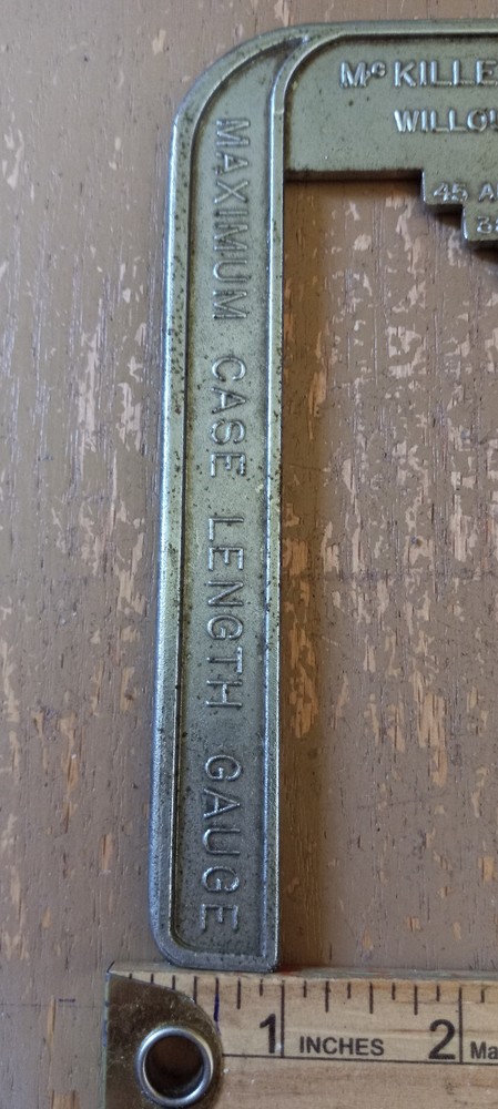 McKillen & Heyer Case Length Gauge - Used