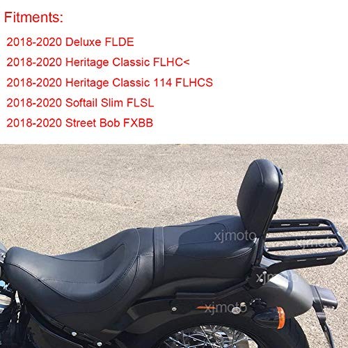 Standard Height Sissy Bar Detachable Upright Passenger Backrest Compatible
