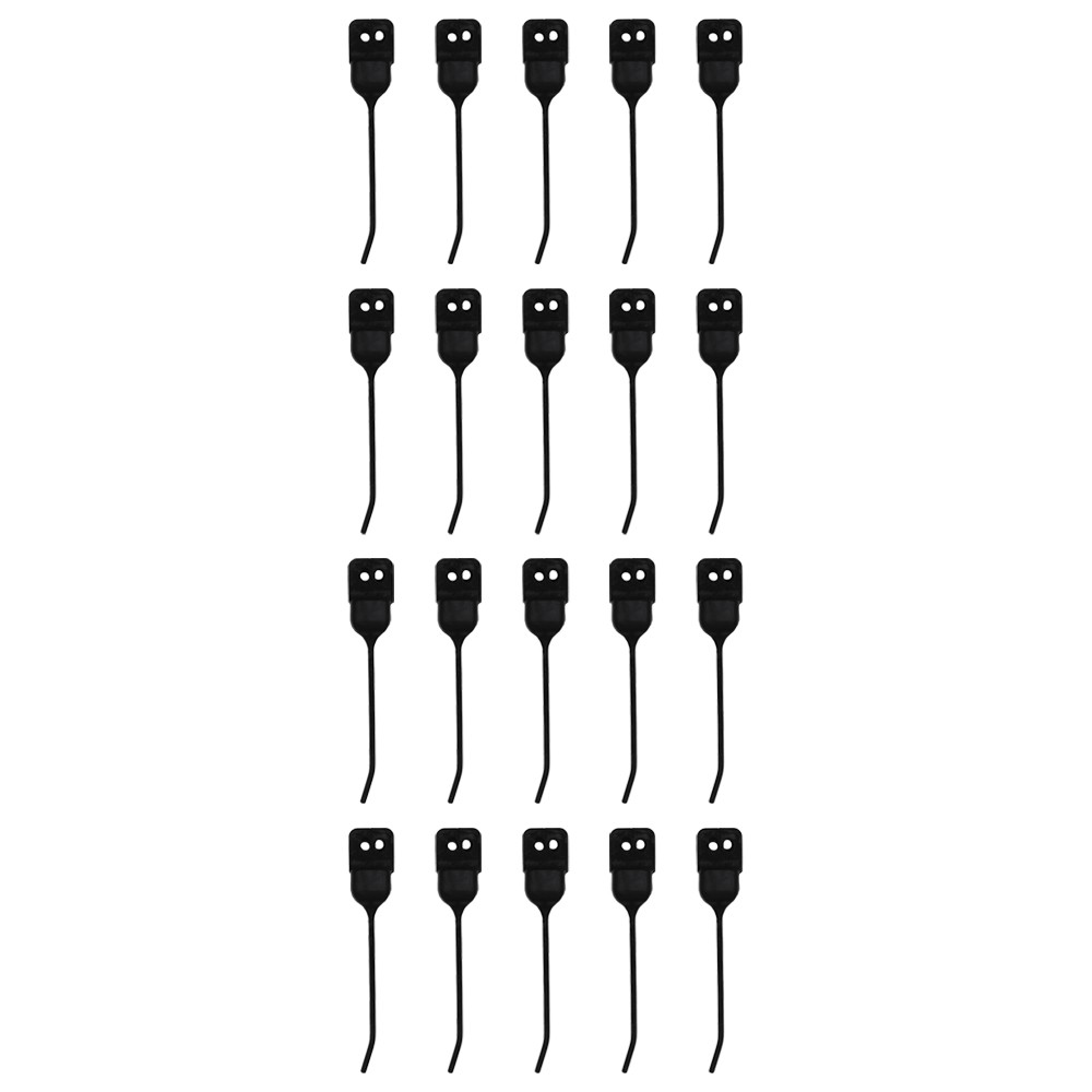 20 Pc. Left Hand Rubber Rake Teeth Set Fits New Holland 216 258 259 850613 65668