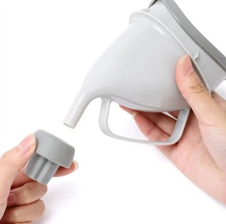 1pc Portable Travel Urinal – Unisex Outdoor Toilet Aid for Camping & Car Use