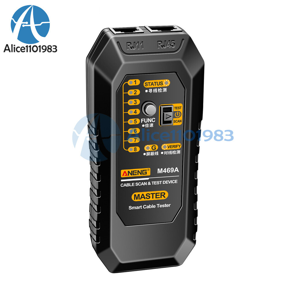 ANENG M469A Multifunctional RJ45 RJ11 Network Cables Tracker Networking Analyzer