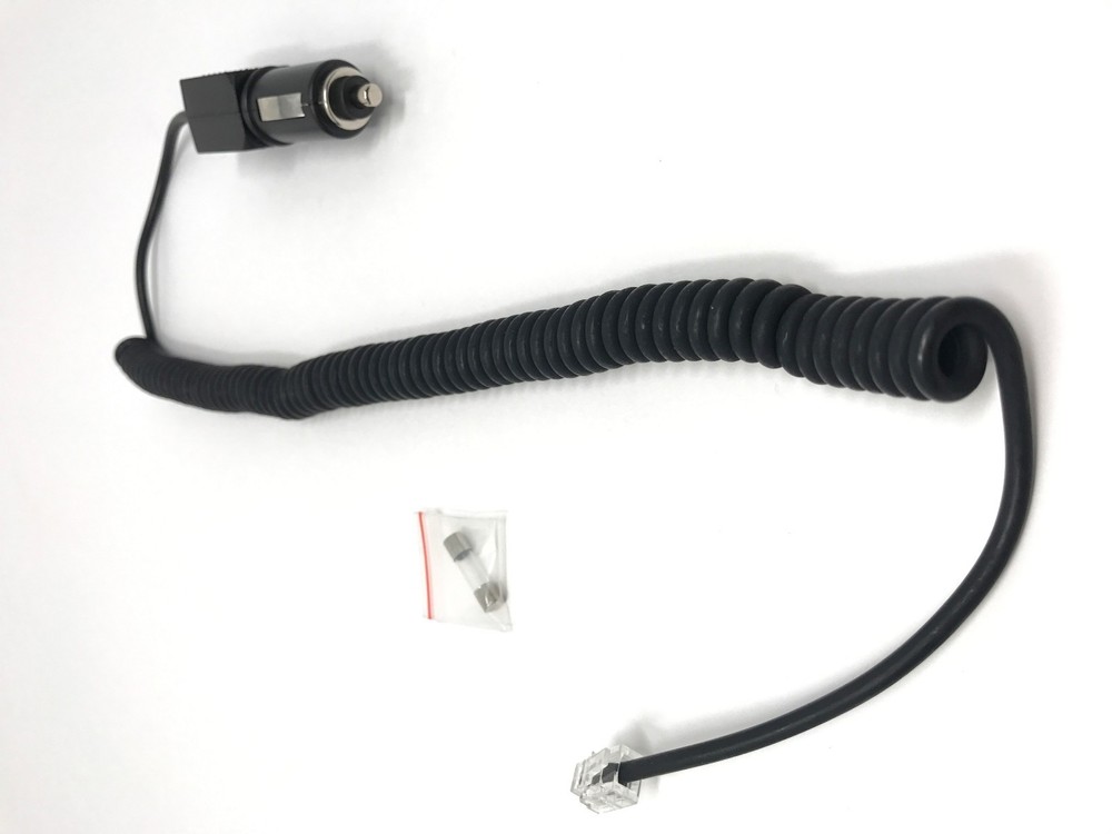 CAR Coiled Power Cord Replacement for Beltronics Vector V8 RADAR DETECTOR