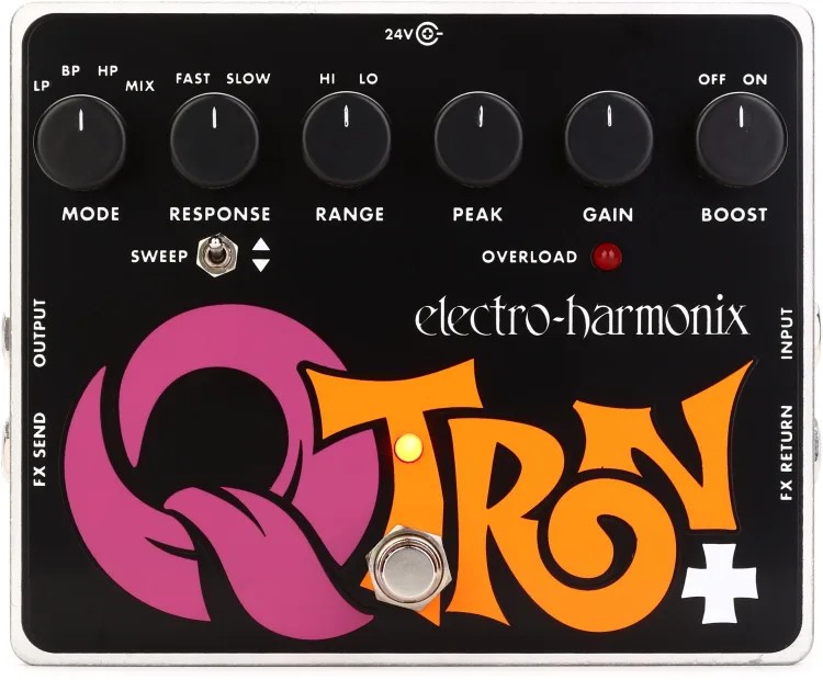 Electro-Harmonix Q-Tron Plus Envelope Filter Effects Pedal