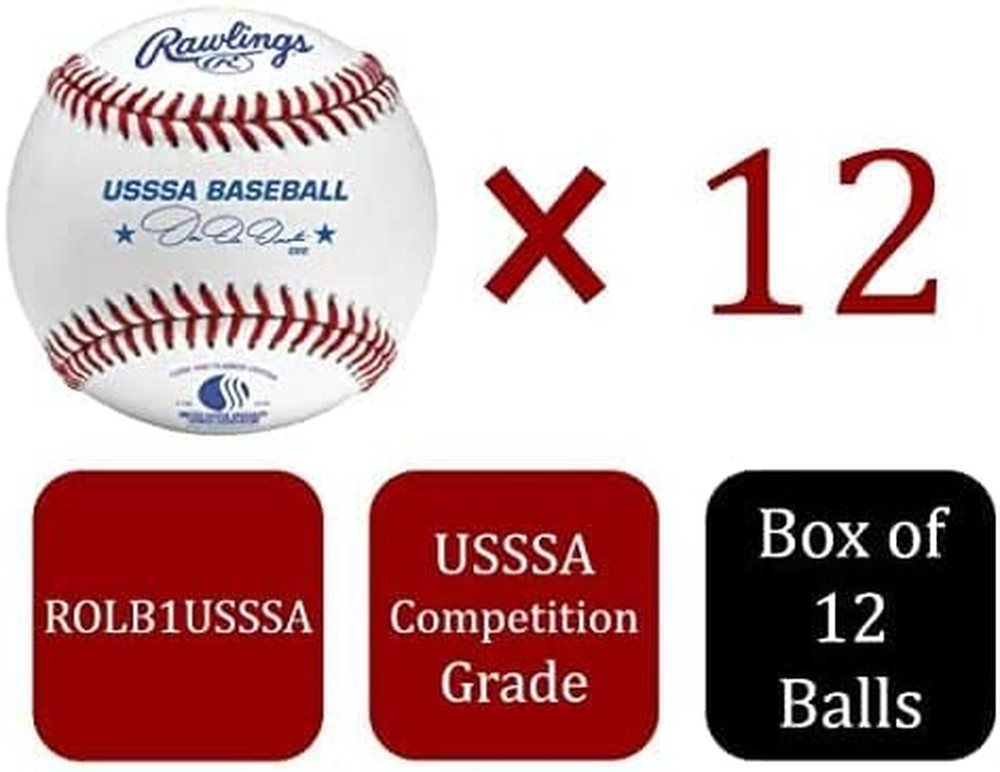 | USSSA Baseballs | Competition Grade | ROLB1USSSA | Youth/14U | Multiple Count