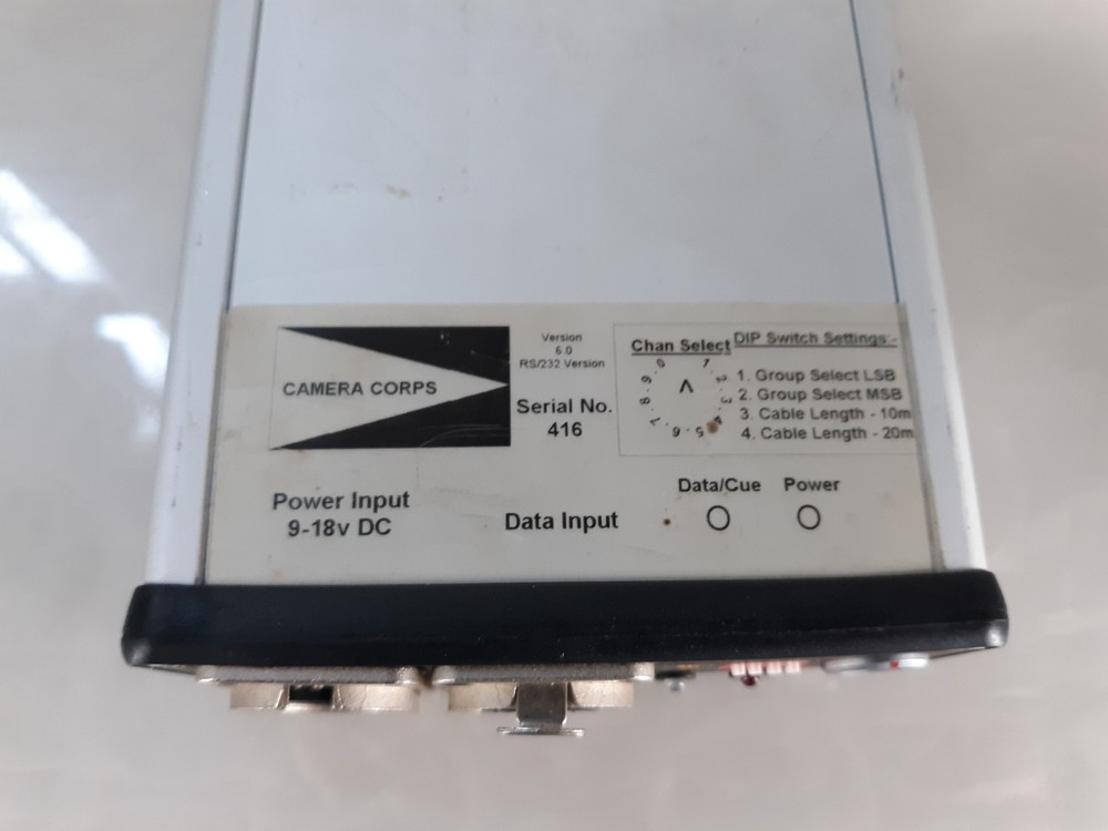 Camera Corps Version 6.0 RS/232 Version 9-18v DC Interface Box *TESTED*