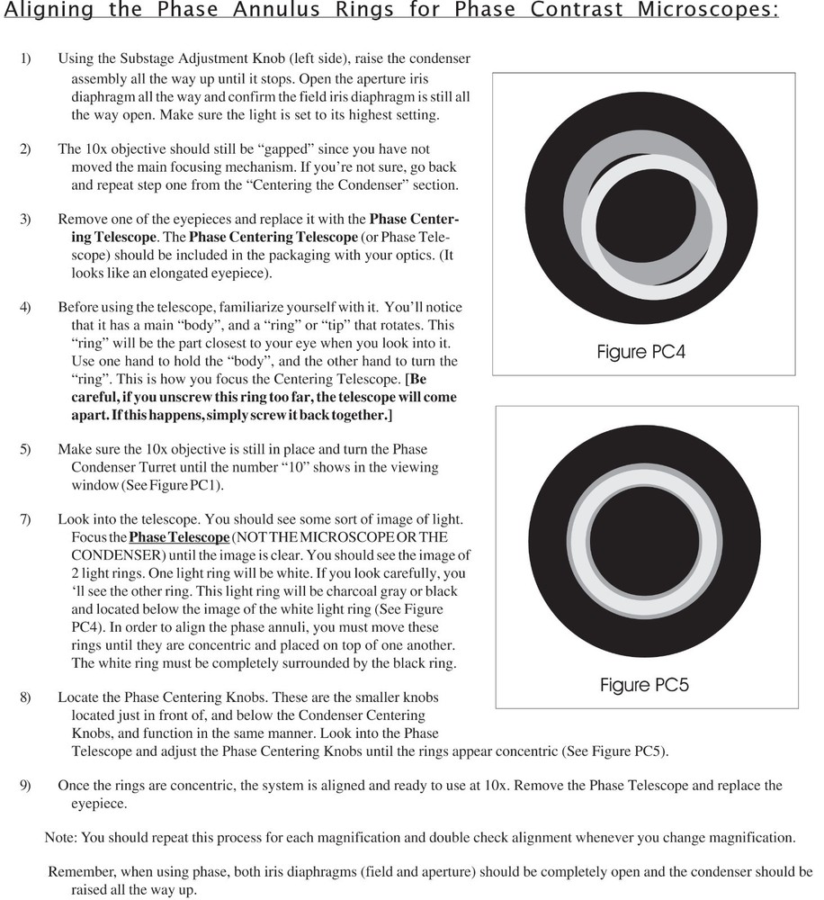Microscope Eyepiece & Phase Contrast Centering Hex Key Set: 1.3mm, 1.5mm, 2mm