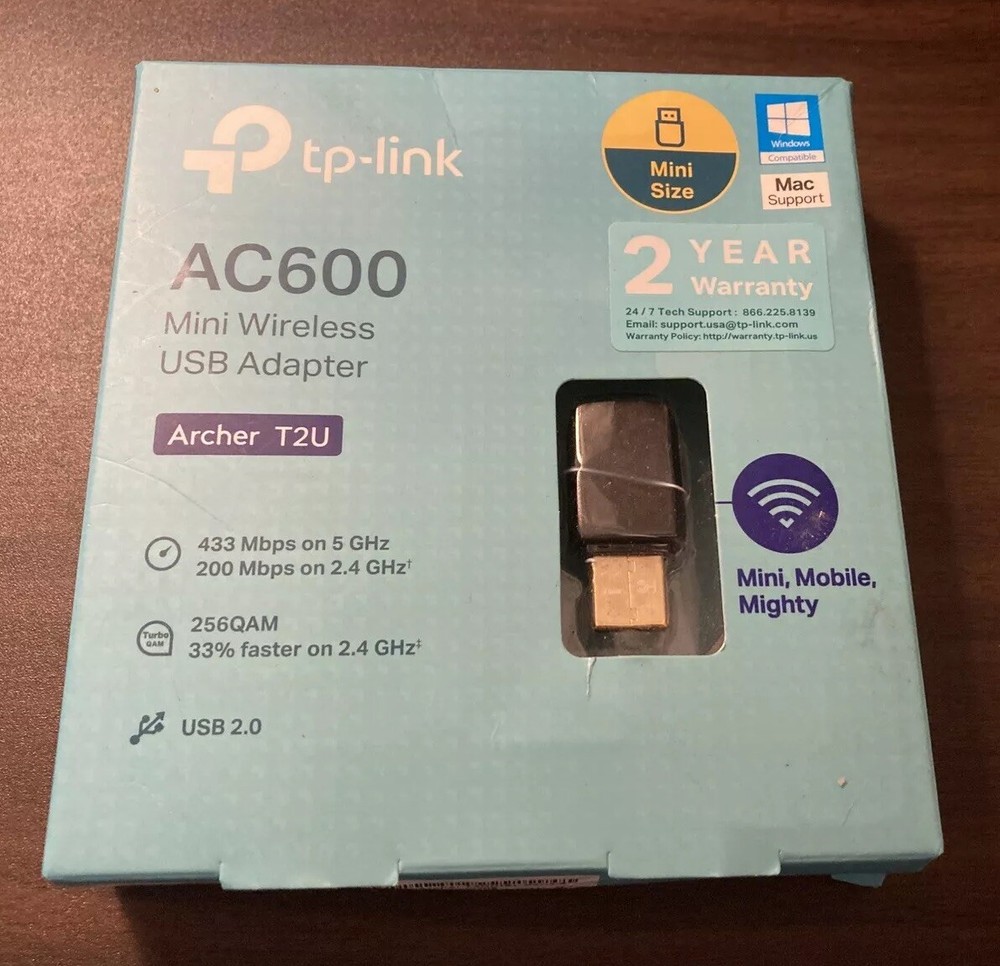 TP-LINK ARCHERT2U 433Mbps Wireless Dual Band USB Adapter