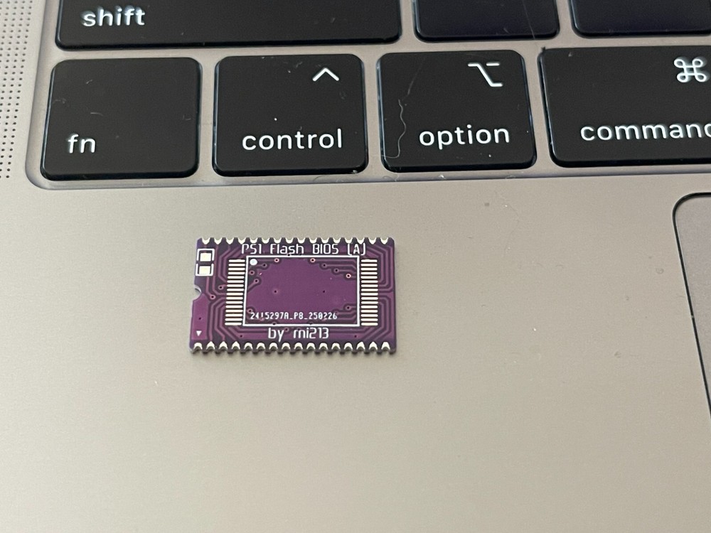 Sony PSX "Openbios" Open source Flash Bios Adapter