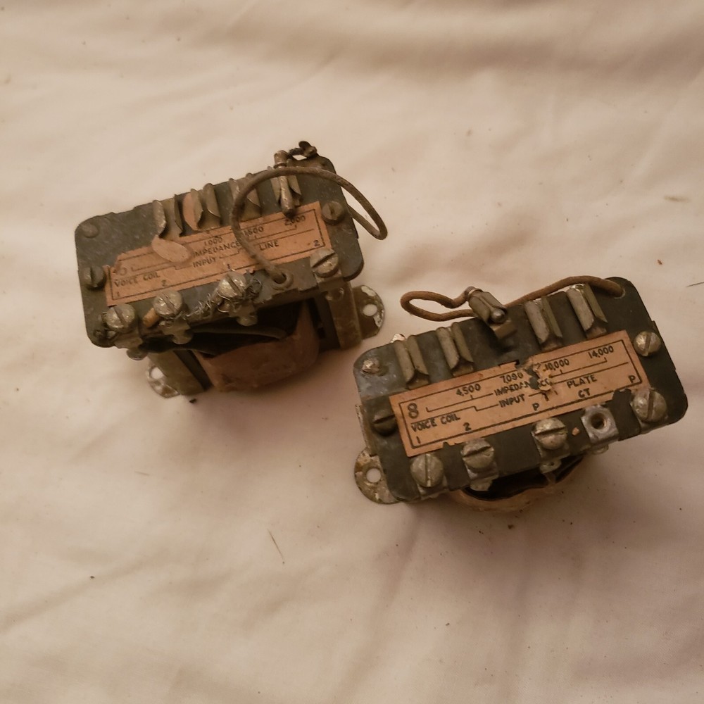 Output Transformer Pair Vintage Multiple Taps