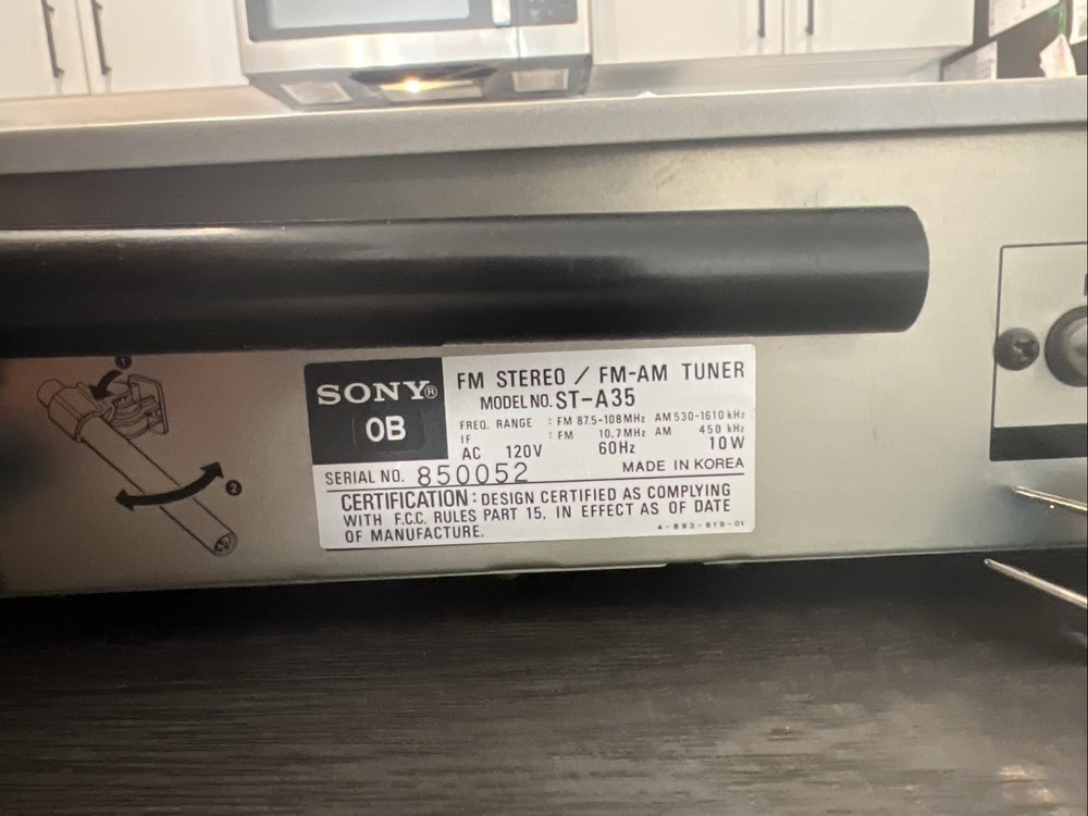 sony st-a35 tuner