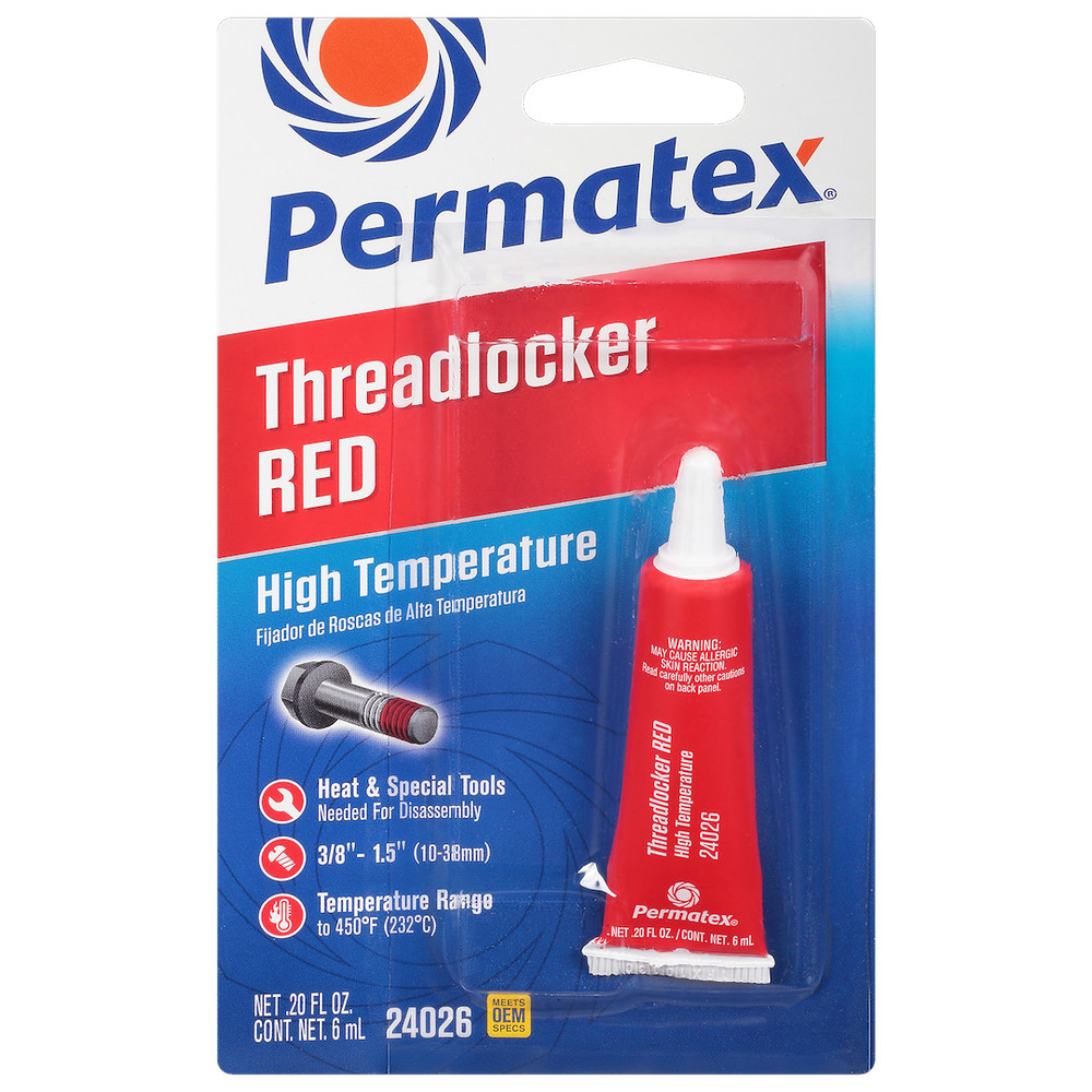PERMATEX 24026 HI THREADLK 272 ORANG 6ML