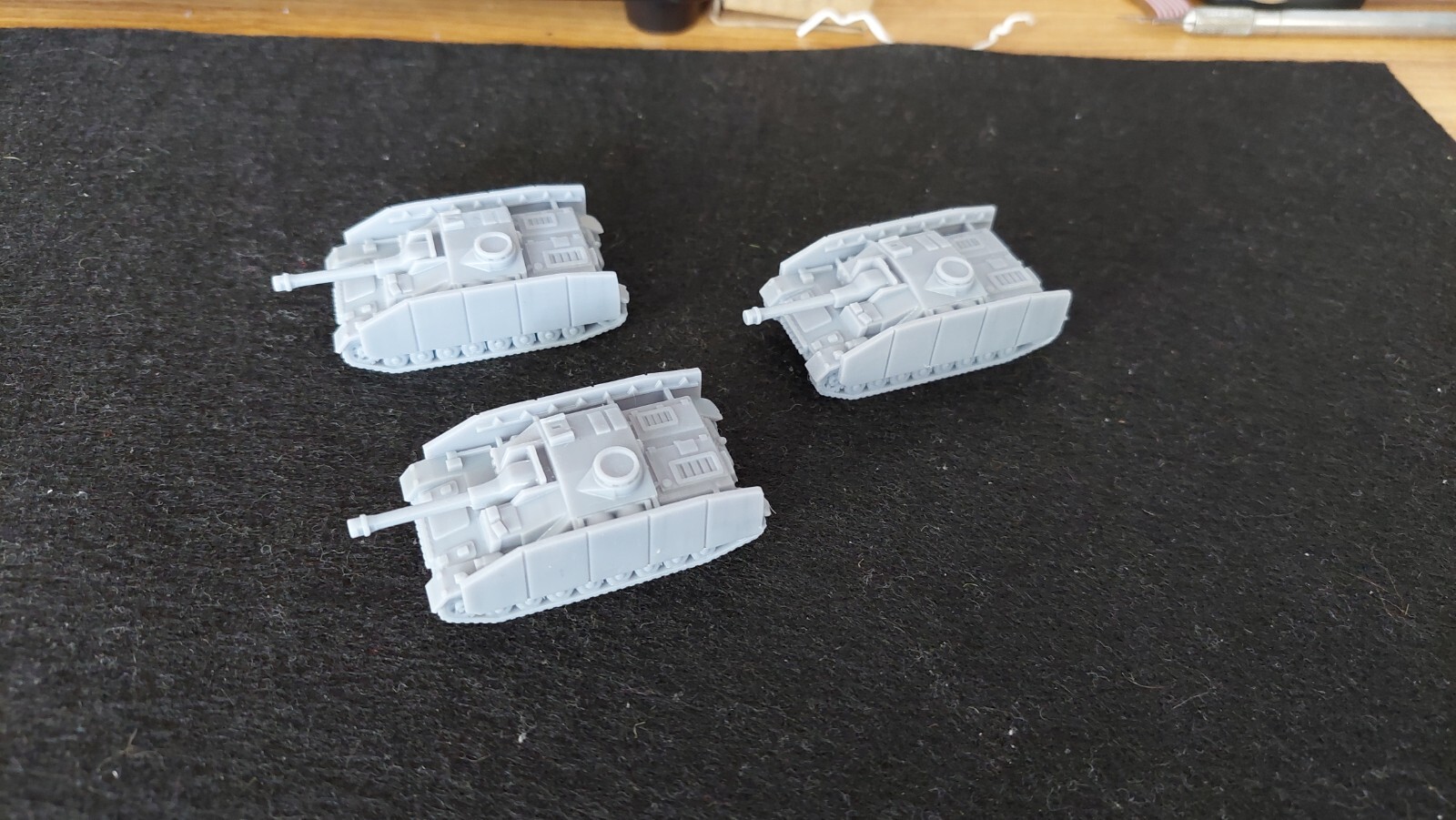 HO Scale German StuG IV Tank Destroyer Platoon X5 Lot Fow 1/87th