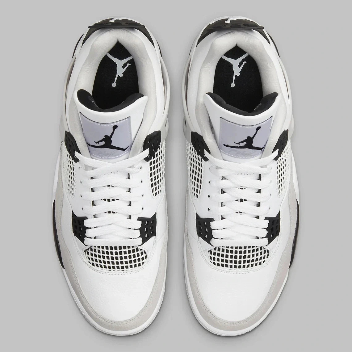Jordan 4 Retro Military Black White Women's All Size US 5.5-11