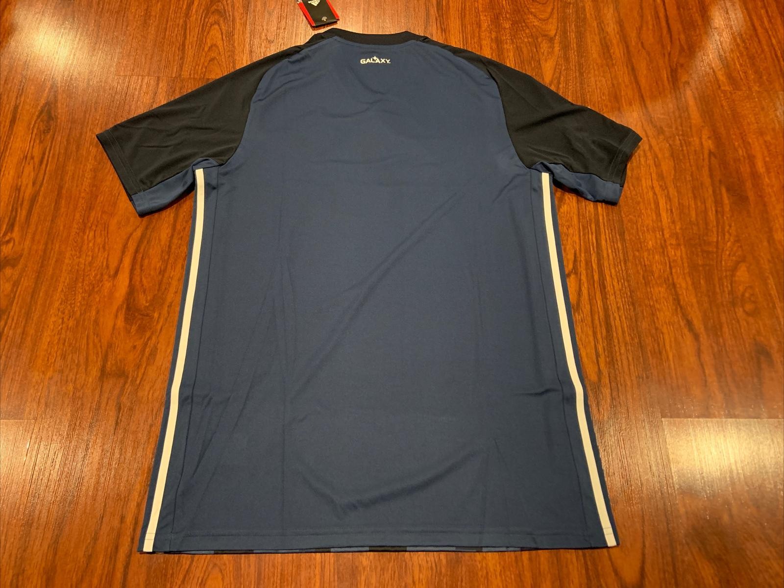 2019 Adidas Men’s Los Angels LA Galaxy Away Soccer Jersey Large L MLS US