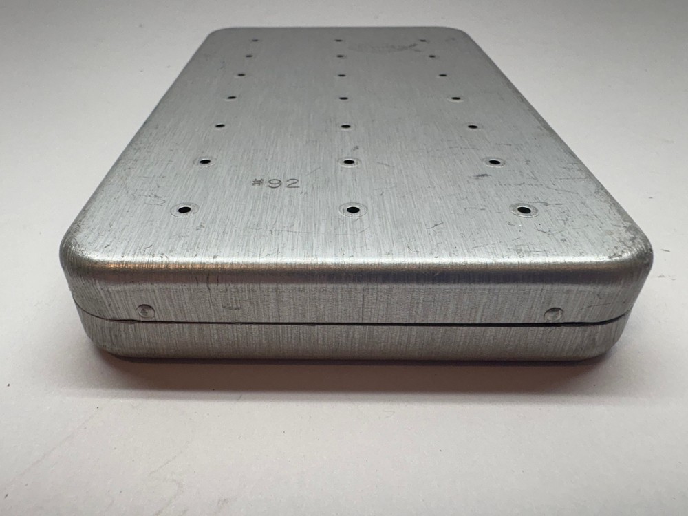 Vintage Perrine #92 Aluminum Fly Box