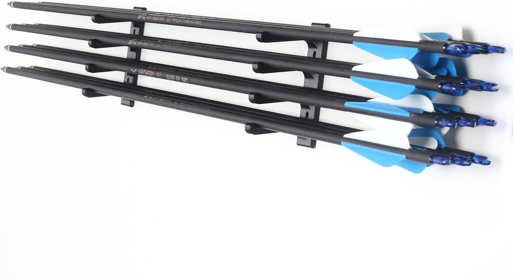Archery Wall-Mounted Brackets Arrow Holder- 12 Arrows Display Hanger Brackets...