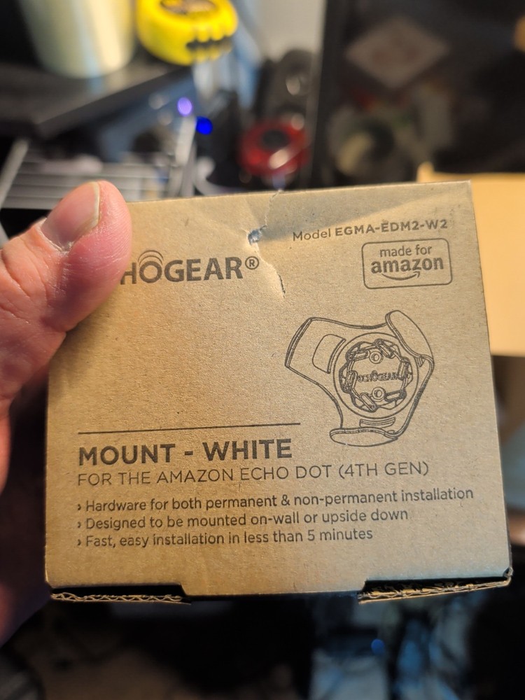 Echogear Wall Mount White EGMA-EDM2-W2