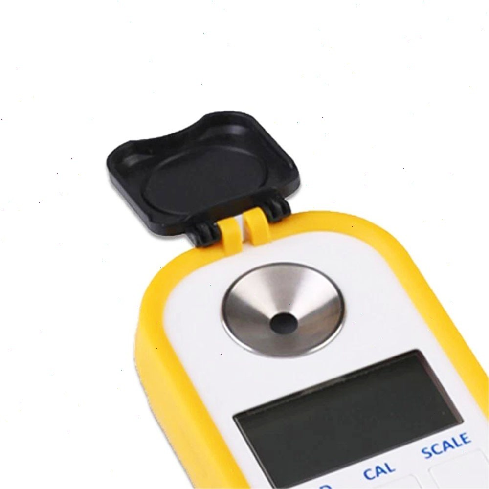 Digital Brix Meter  Honey Sugar Content Tester Refractometer with Accuracy ±0.5℃