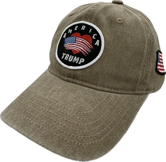 America Loves Trump Hat Adjustable Baseball Cap