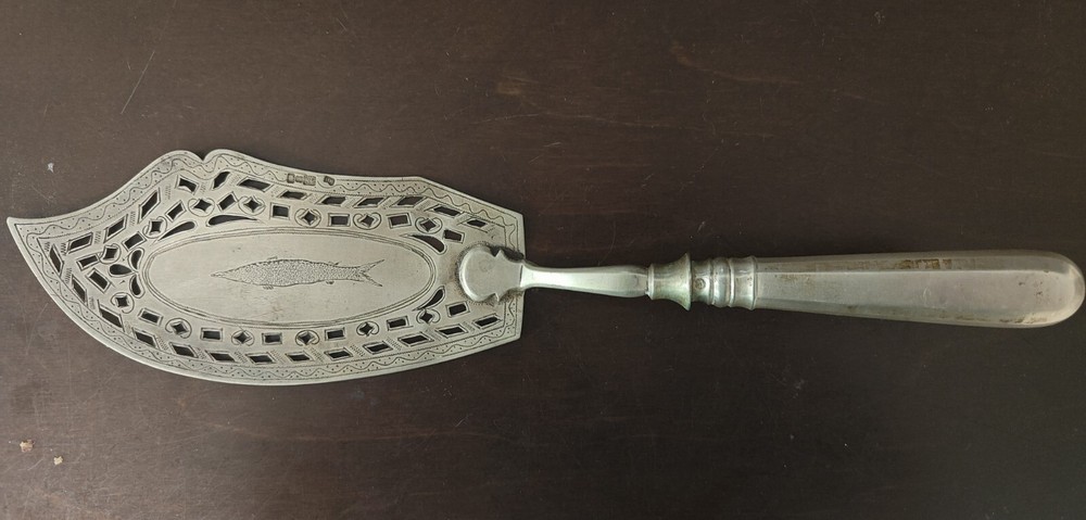 Russian silver 84 Spatula for fish