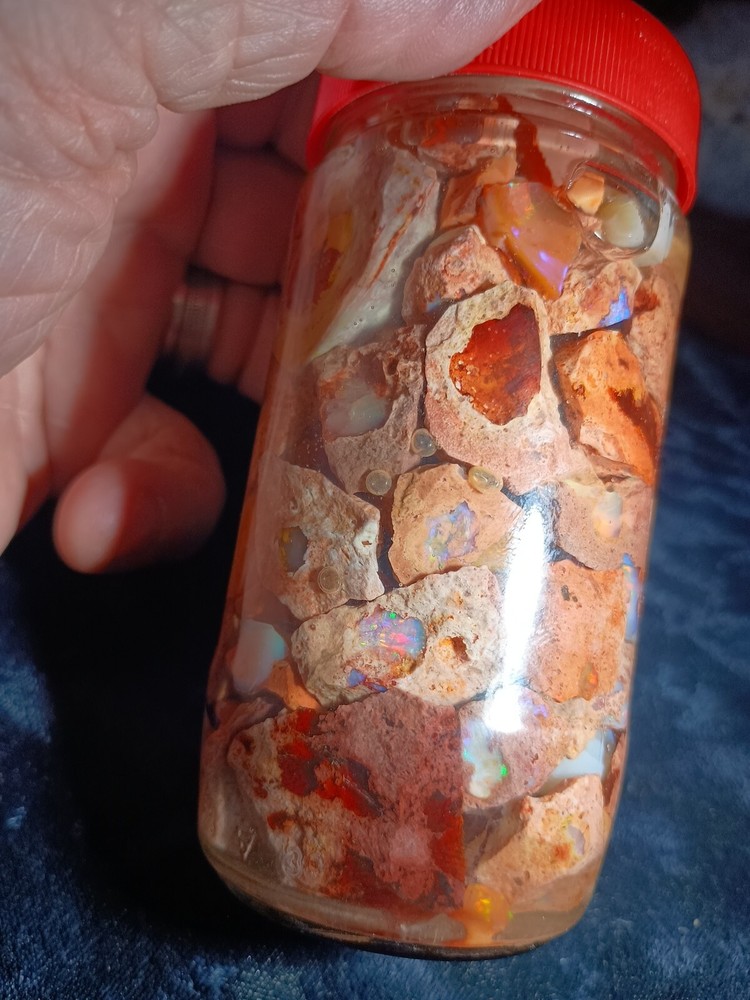 Fire Opal Rough Jalisco Mexico 387 grams
