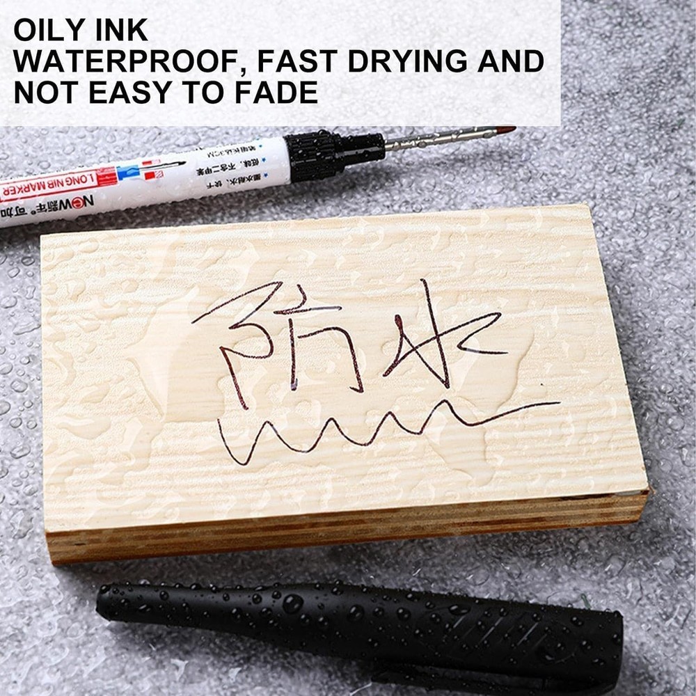 Waterproof Multi Color Marker Pens Set for Precise Marking in Various Projects