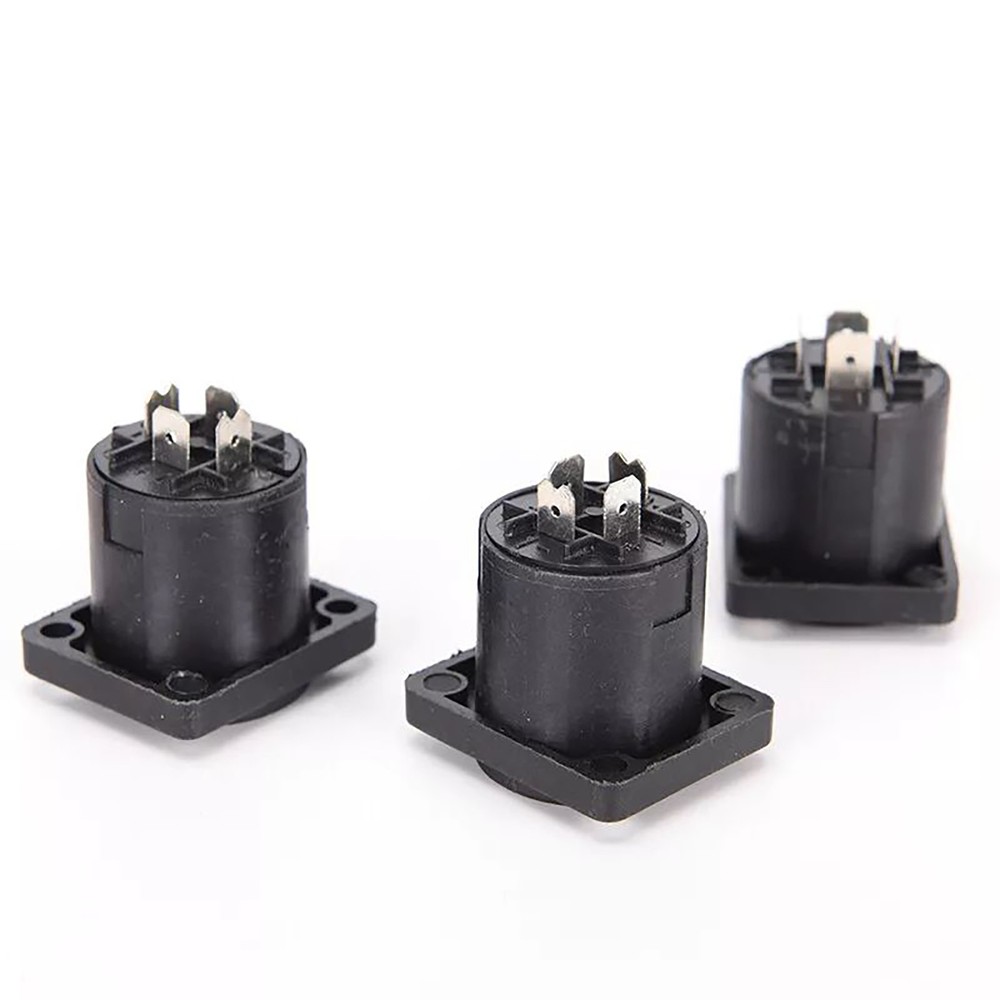 10* Speakon 4 Pin Female jack Compatible Audio Cable Panel Socket Connector