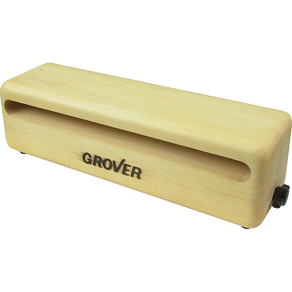 Grover Pro Rock Maple Wood Block  8 in.