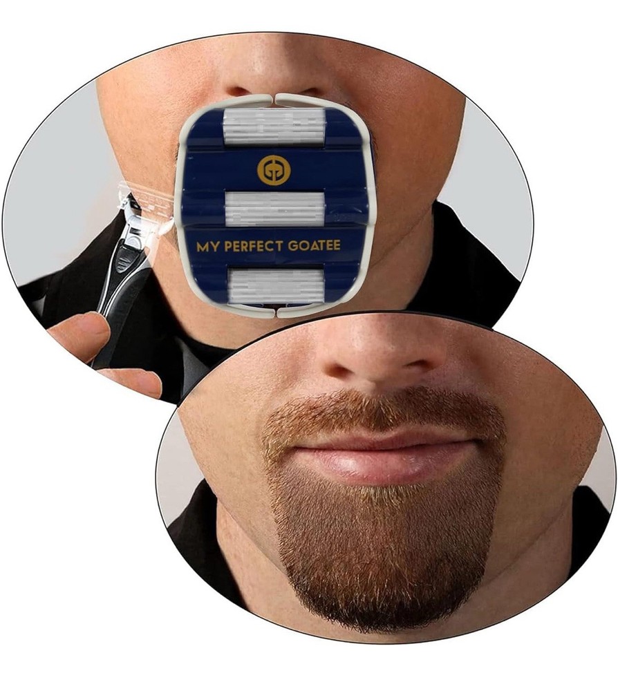 My Perfect Goatee® Shaving Template - Create a Perfectly Assorted Sizes