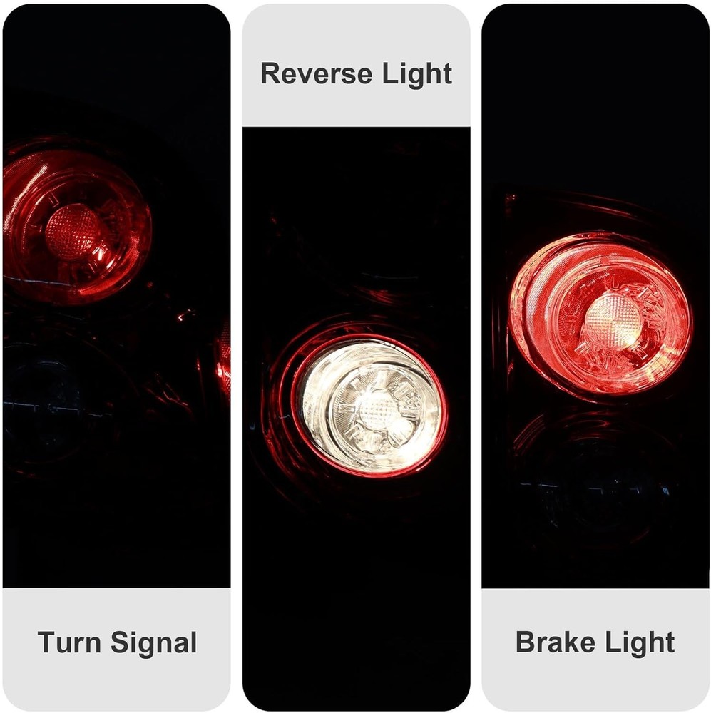 Tail Lights Assembly Compatible with 2010-2015 Chevy Equinox,Left Driver Side..