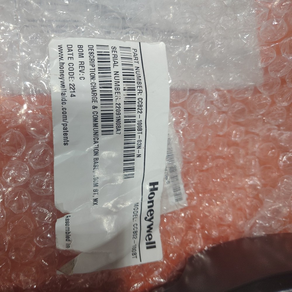 Honeywell Charge and Communication Base CCB02-100BT