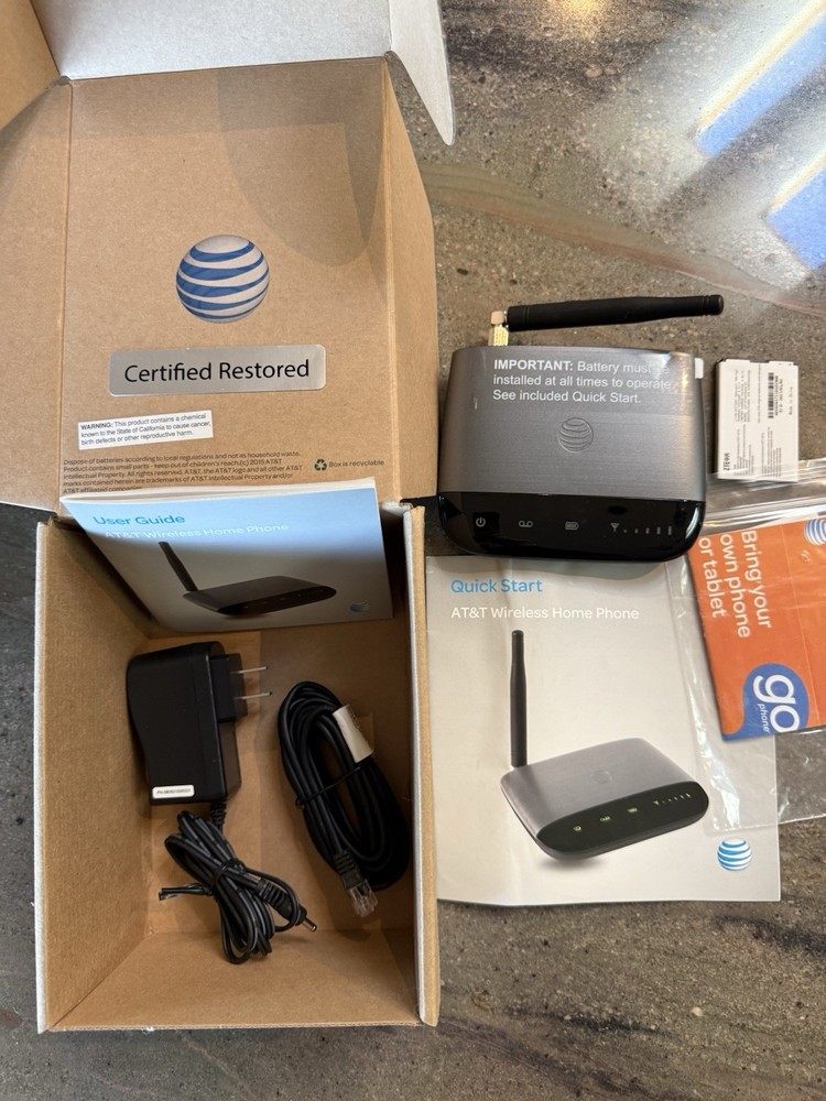 AT&T WF721 Wireless Home Phone Box