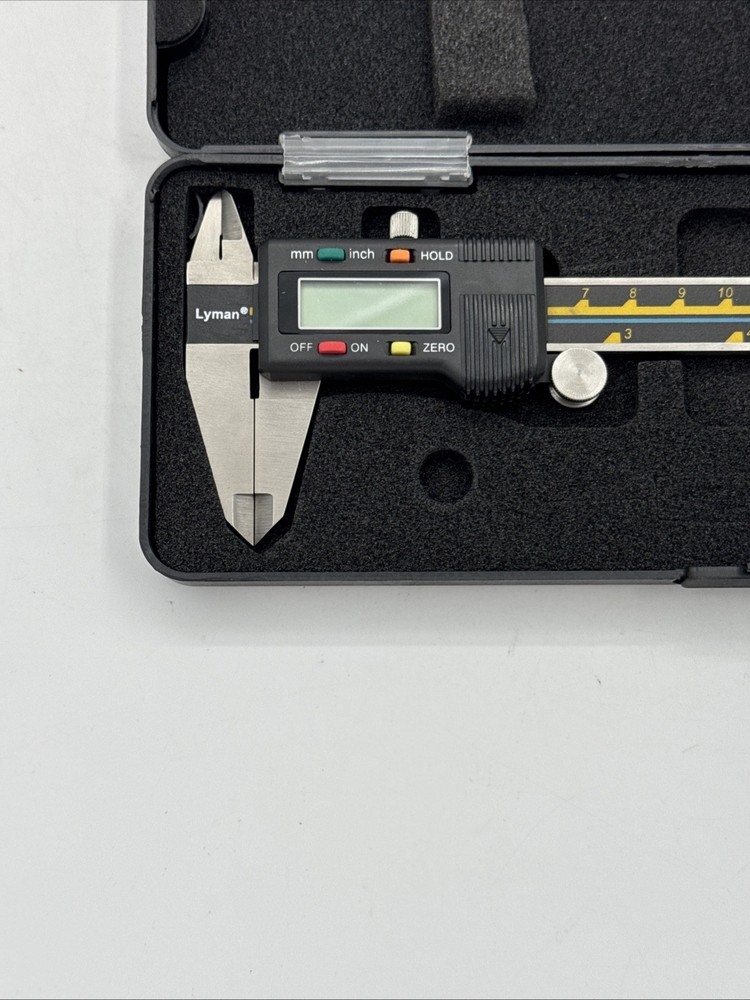 Lyman Electronic Digital Caliper Stainless 6” Capacity - 7832218