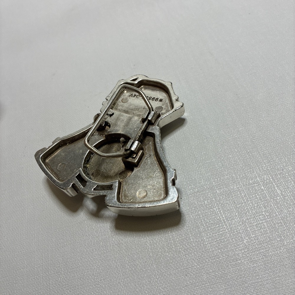 HARLEY DAVIDSON Belt Buckle V2 Engine Block Vintage