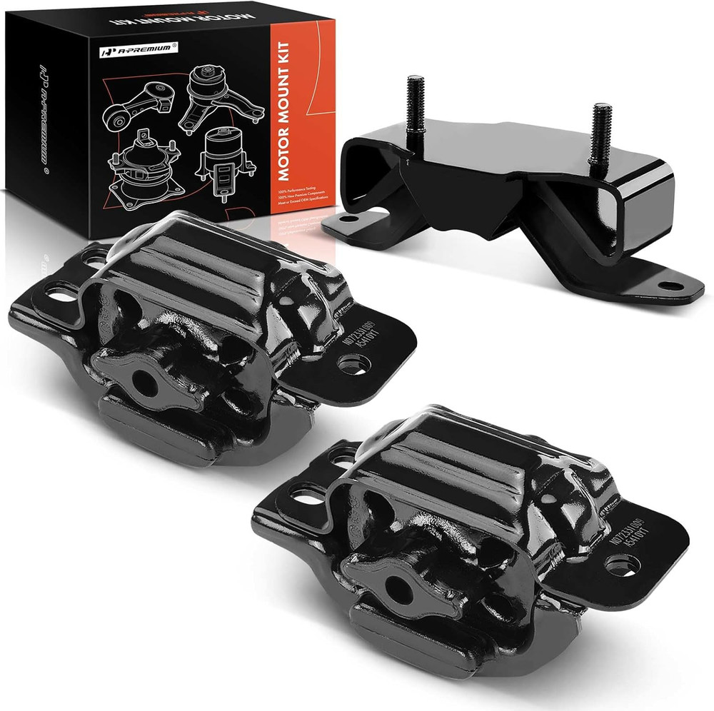 3PCS Engine Motor Mount and Transmission Mount Kit Compatible with Dodge Ram 250